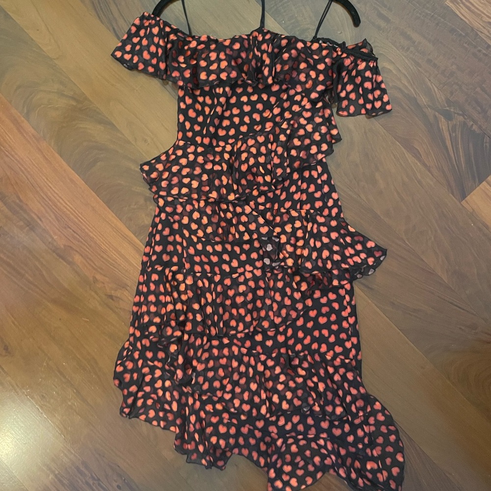 NWT Alice + Olivia off the shoulder dress - Picture 3 of 6